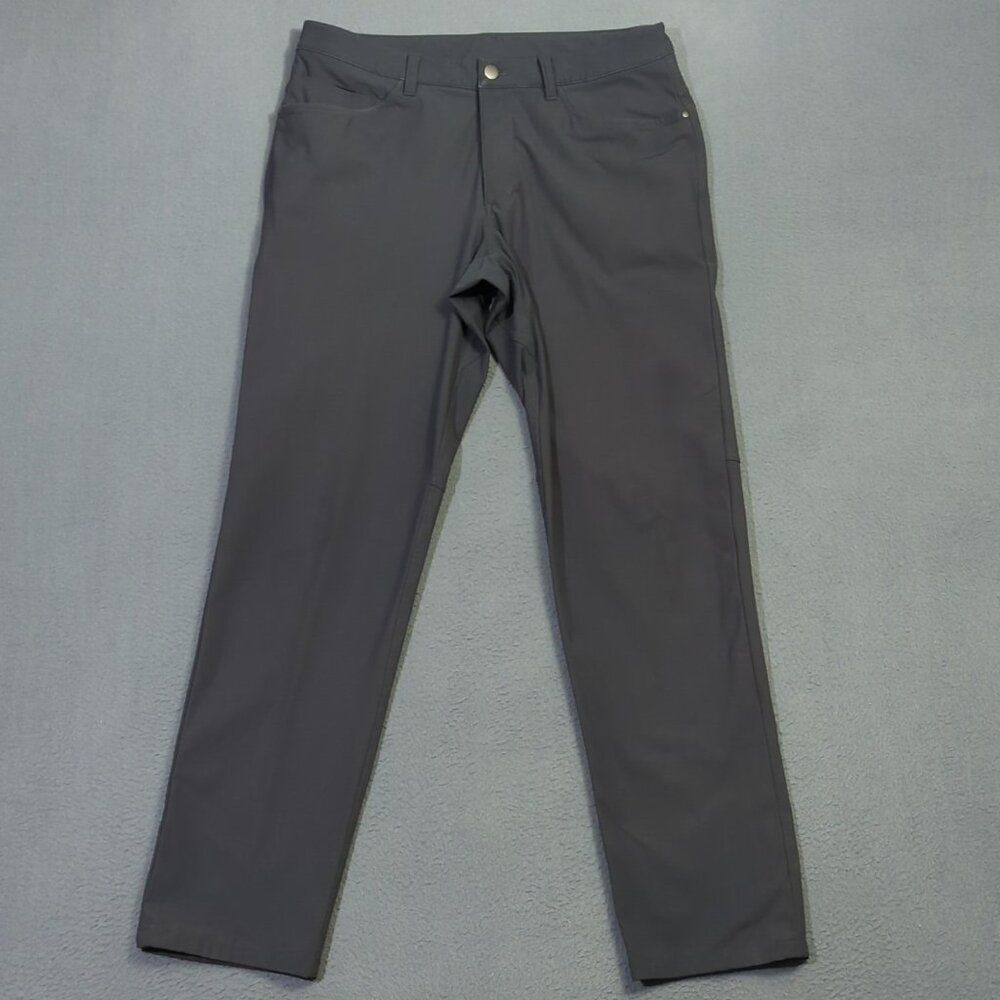 Lululemon Pants Men's 32 Obsidian Gray ABC Pant Classic Performance Stretch Golf